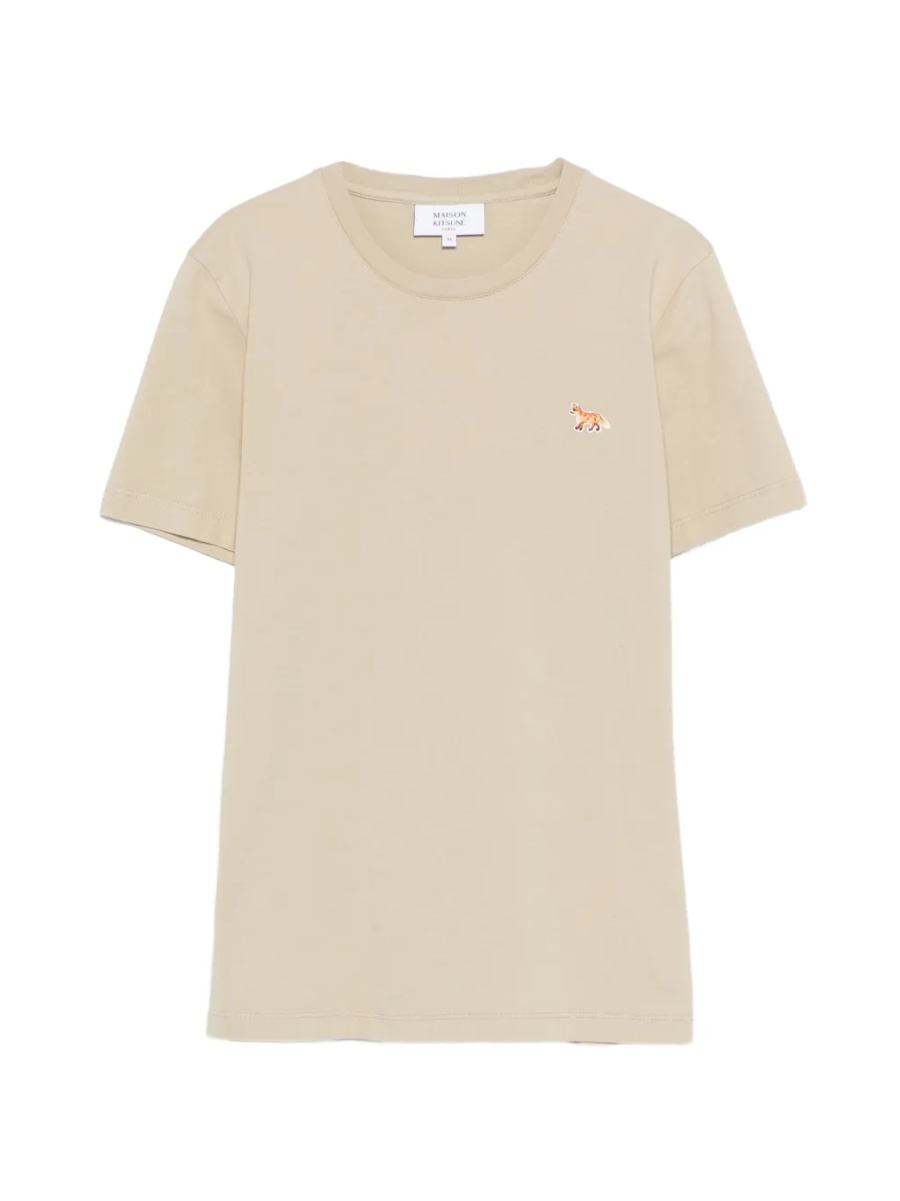Maison Kitsuné fox motif T-shirt - Toni neutri