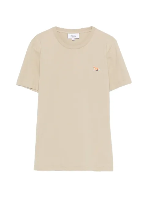 Maison Kitsuné fox motif T-shirt