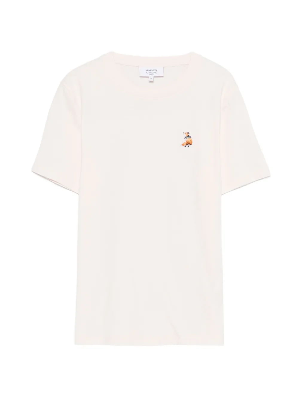Maison Kitsuné embroidered T-shirt - Rosa