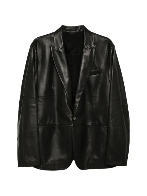 Giorgio Armani leather blazer