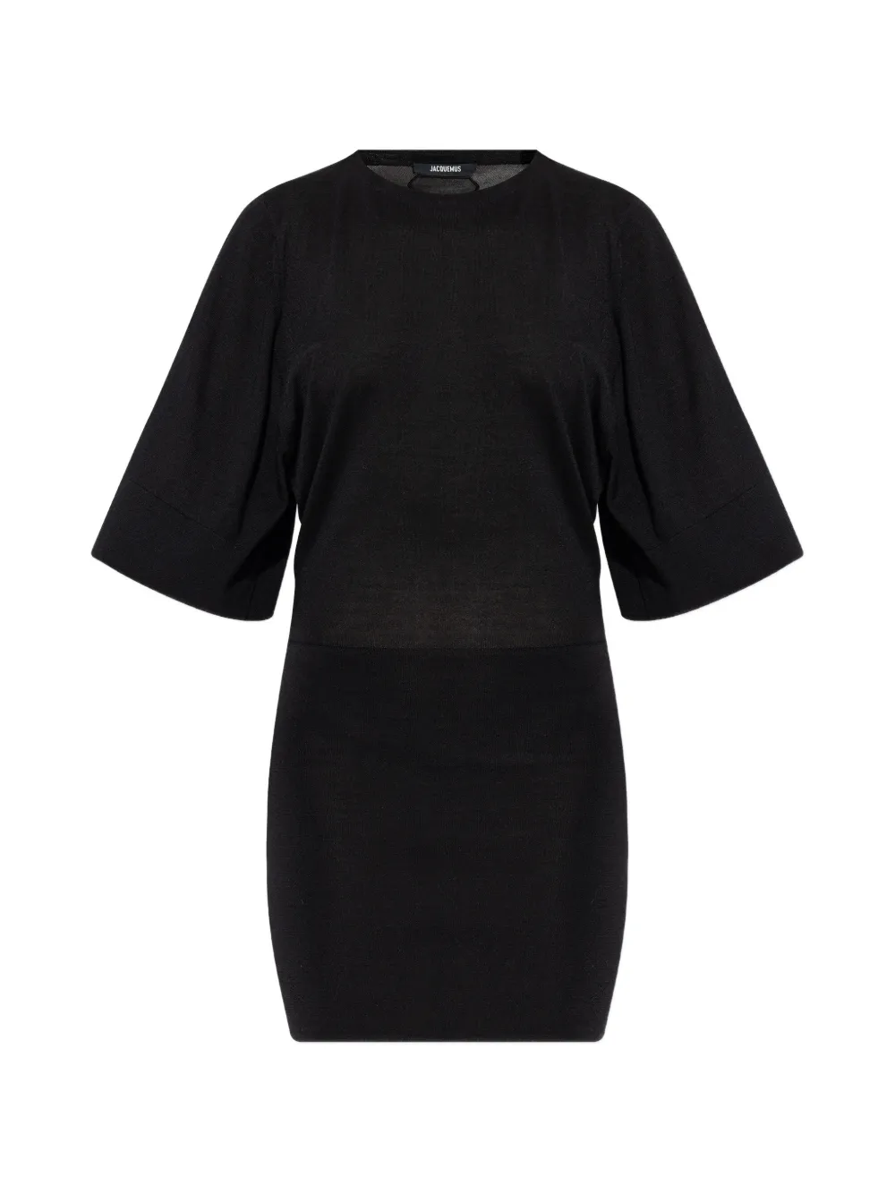 Jacquemus crew neck dress - Black