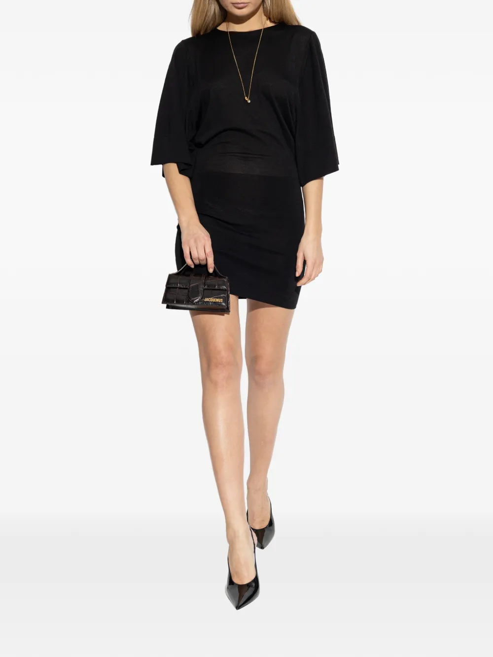 Crew-Neck Dress