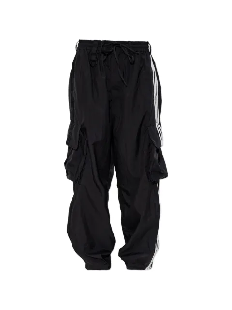 Y-3 stripe cargo trousers