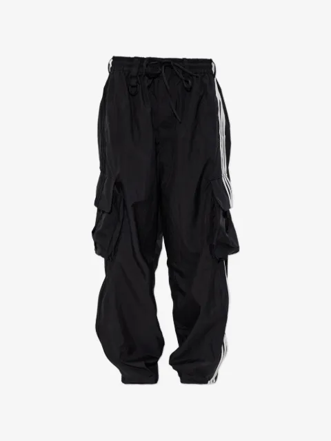 Y-3 stripe cargo trousers