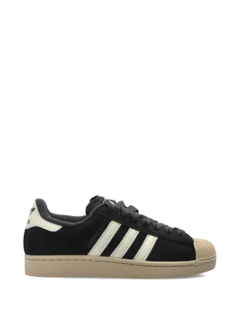 adidas Superstar II striped sneakers