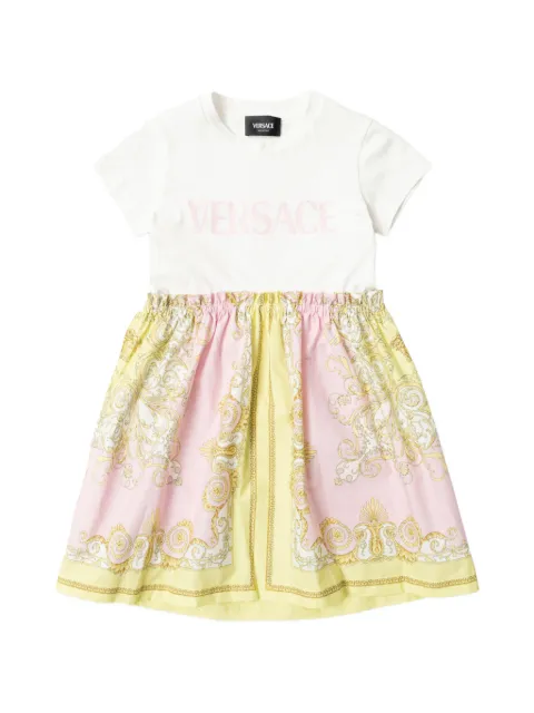 Versace Kids printed dress