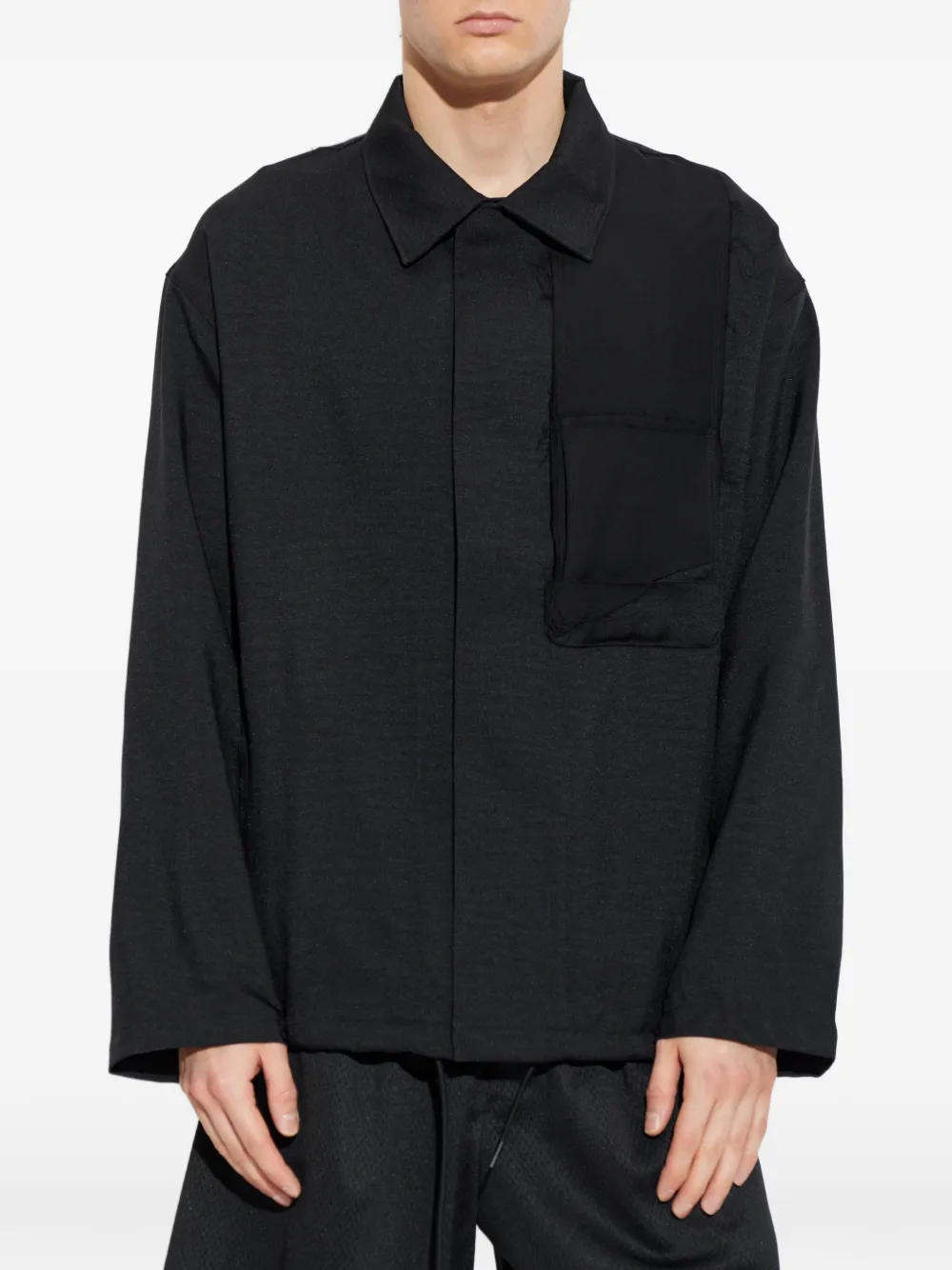  Y-3 Utility Chest-pocket Jacket - Black 