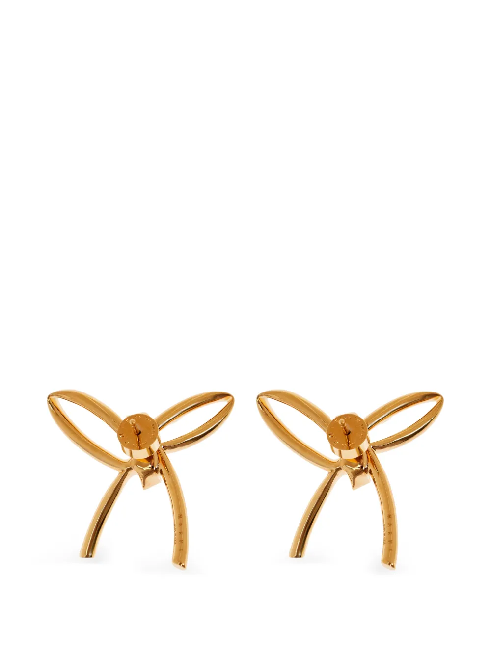 bow-embellished earrings