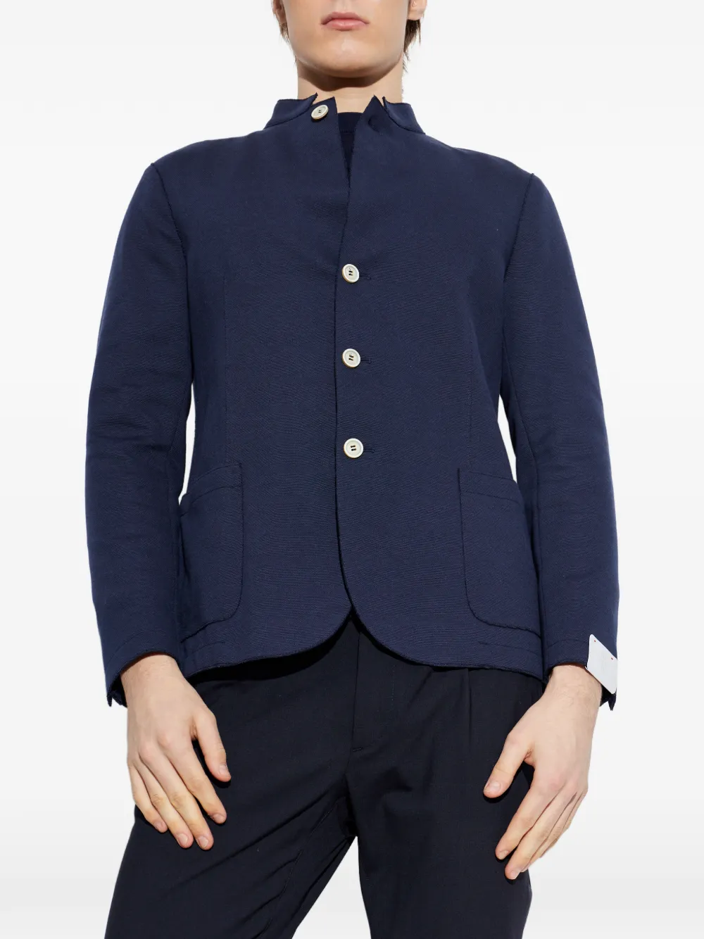 Eleventy Jack met knopen Blauw