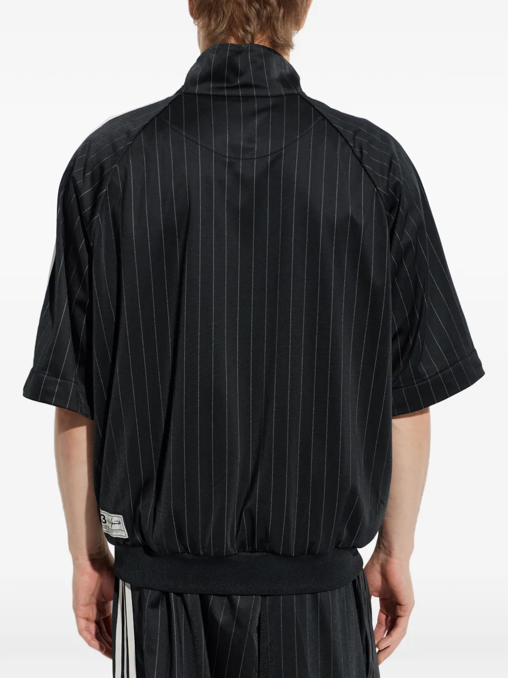 pinstripe track jacket