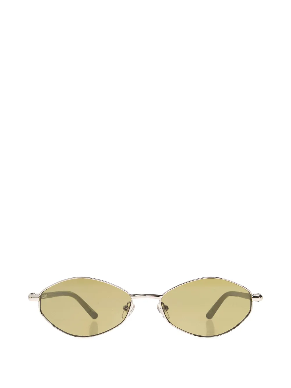 Jacquemus oval-frame sunglasses - Argento