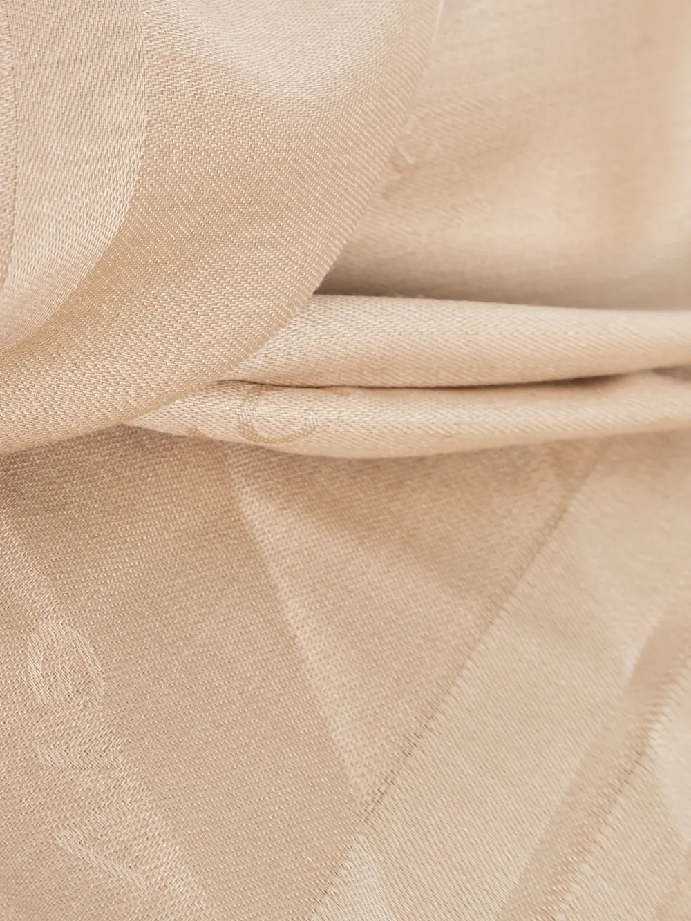 Givenchy Sjaal met monogramprint Beige