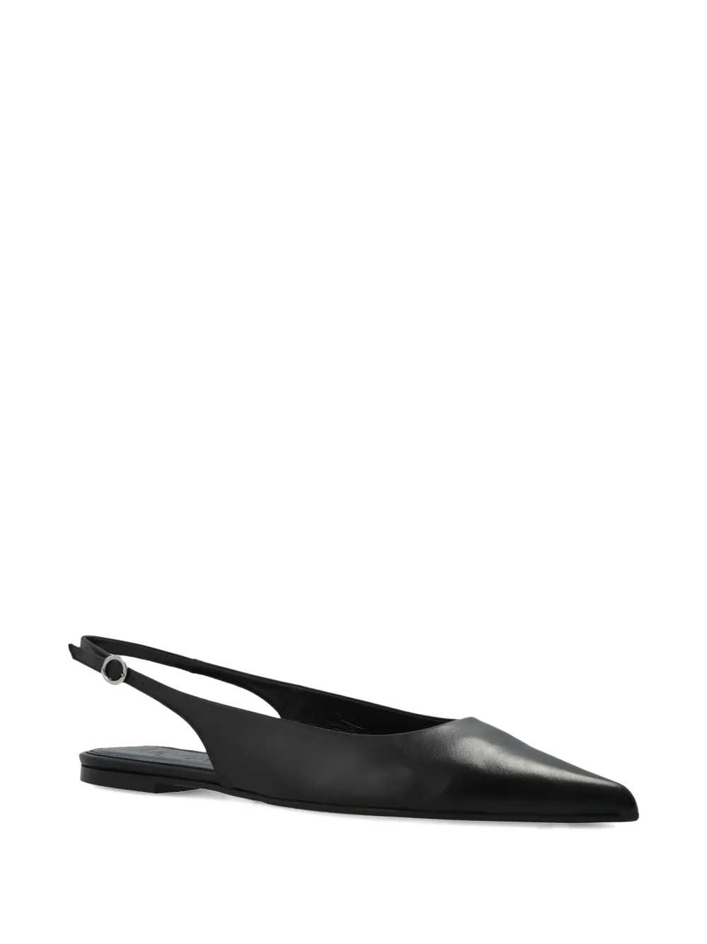 Aeyde Annora platte pumps Zwart