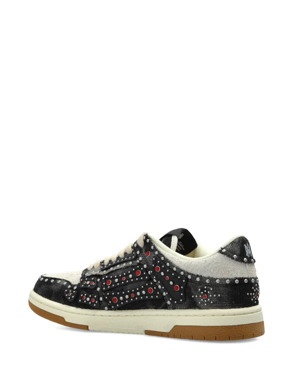 AMIRI Stud Skel Top Low sneakers Zwart