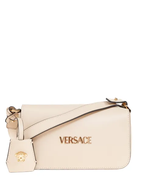 Versace Mini Tag Umhängetasche mit Logo-Anhänger