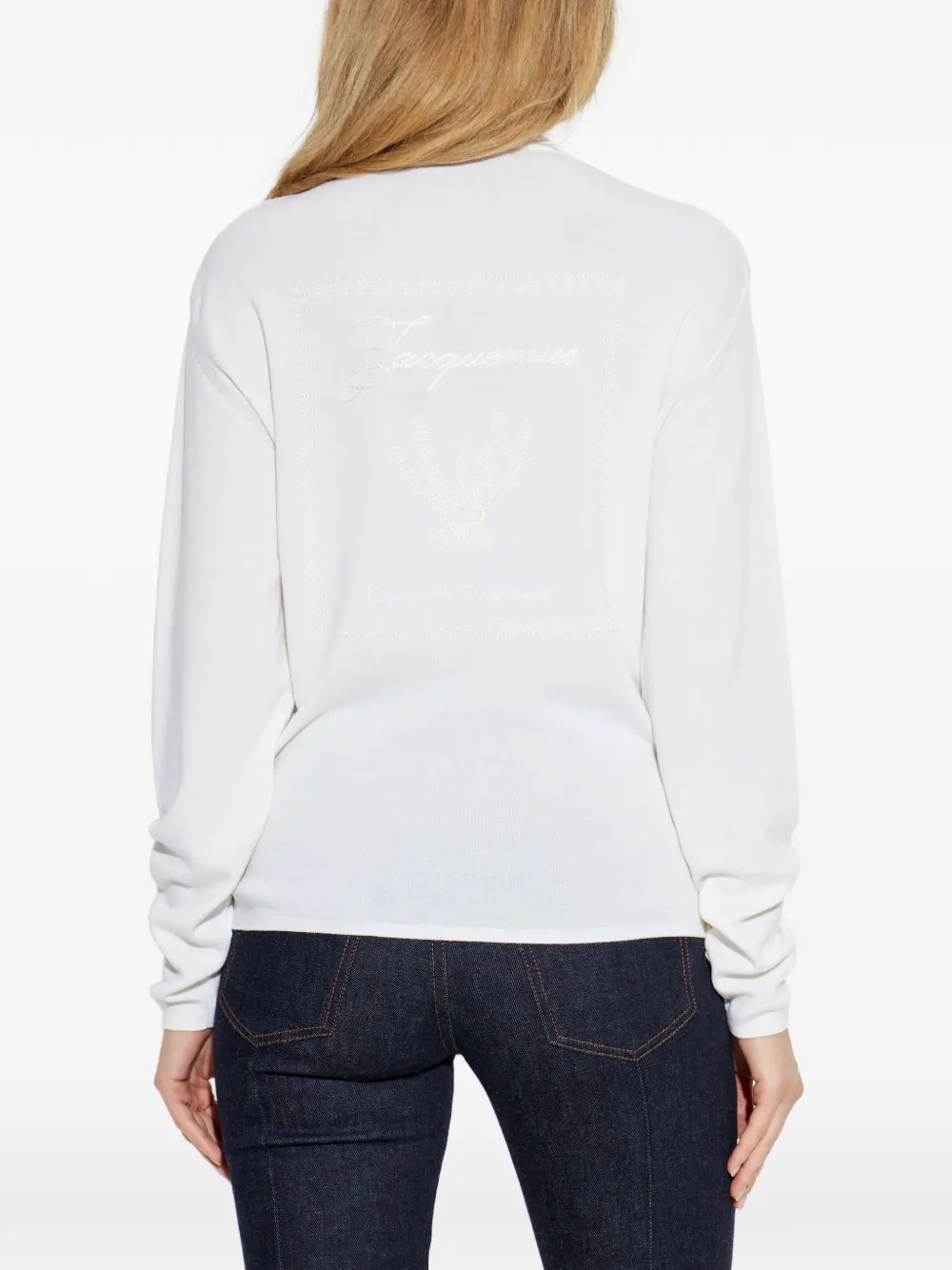  Jacquemus Long-sleeves Top - White 