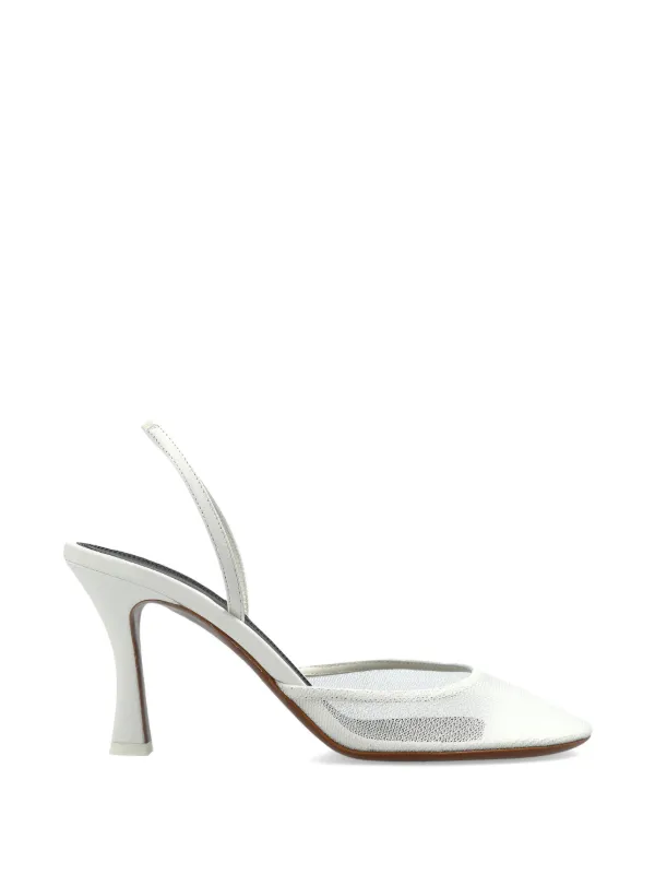 Neous Slingback Pumps in White
