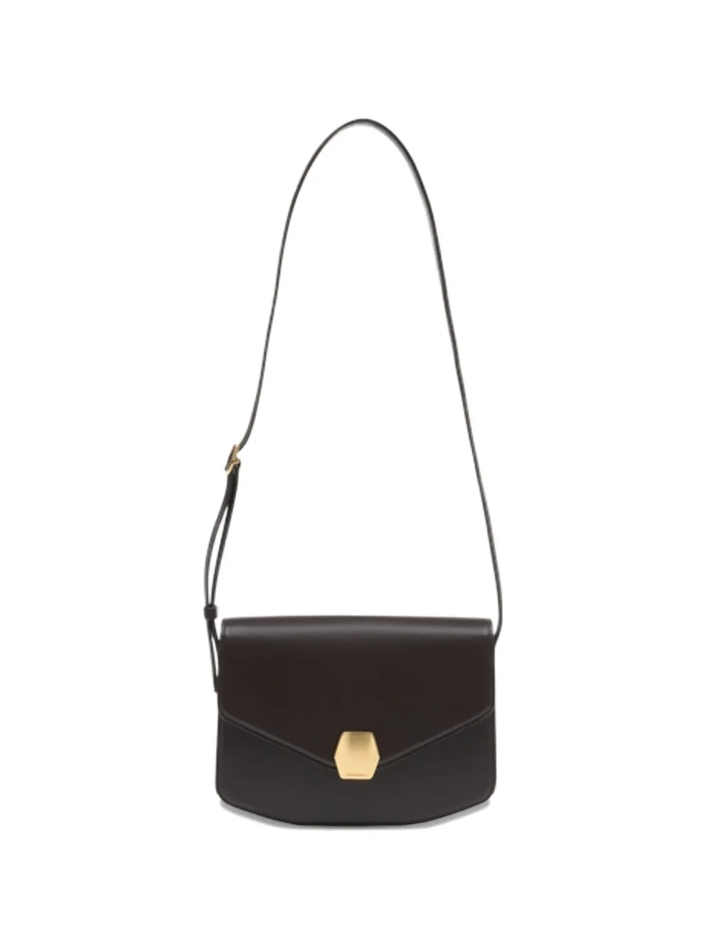 Officine Generale June adjustable-strap shoulder bag - Marrone
