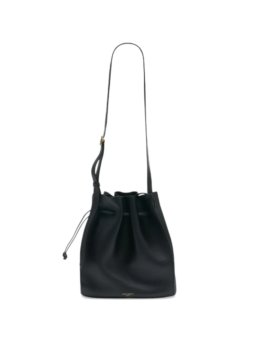 Officine Generale B leather shoulder bag - Nero