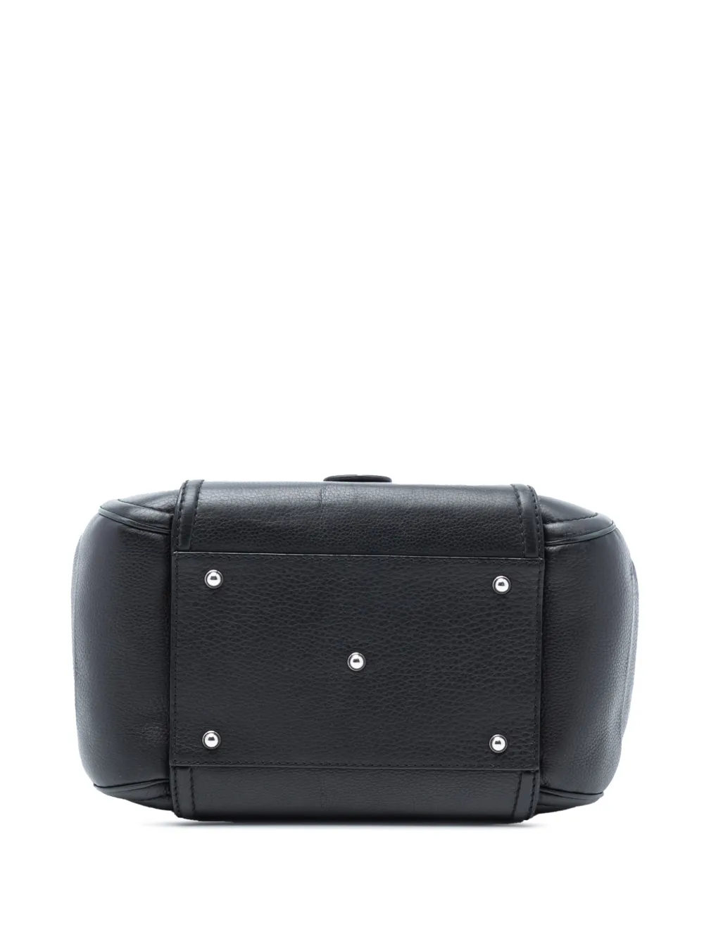 2016-2025 Leather Techno Horsebit Top Handle Bag Satchel