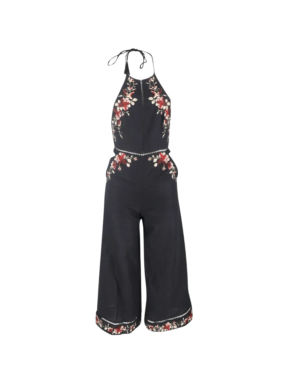 ZIMMERMANN Sakura halterneck jumpsuit - Nero