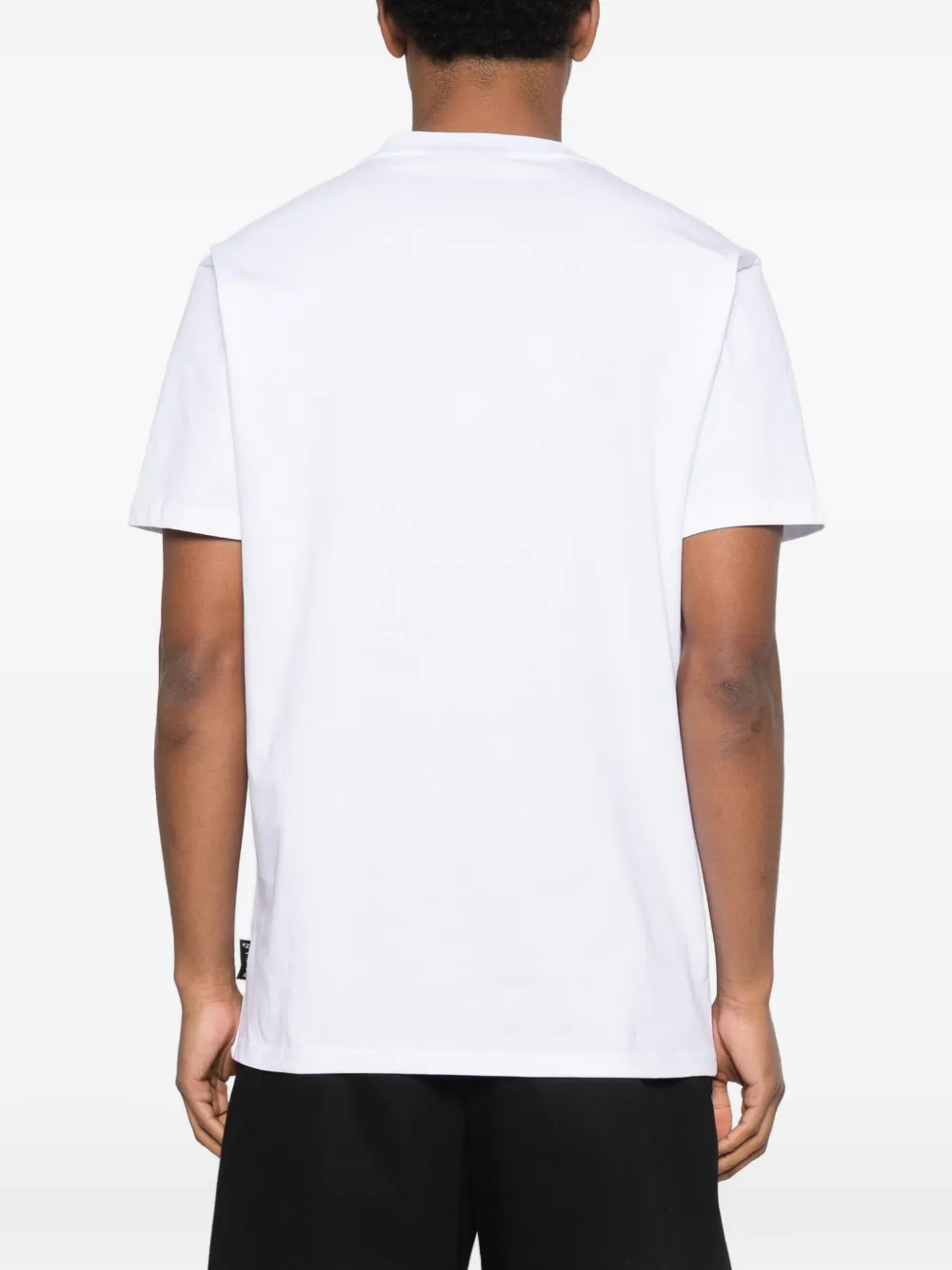 Philipp Plein T-shirt met doodskopprint Wit