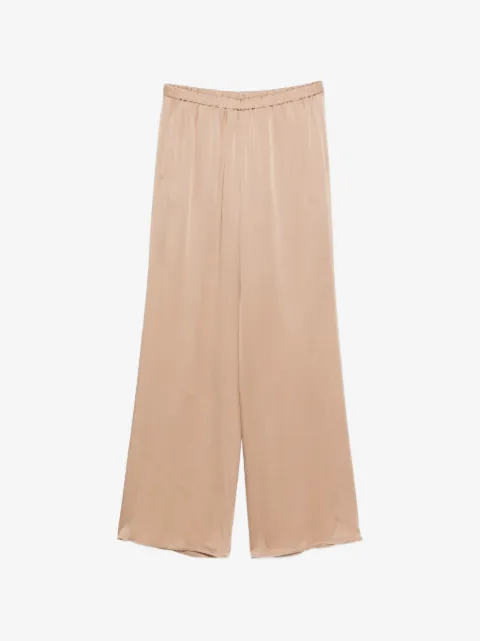 Antonelli pantalon palazzo à taille élastiquée