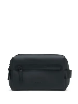 Rains ジップアップ トラベルポーチ | ブラック | FARFETCH JP