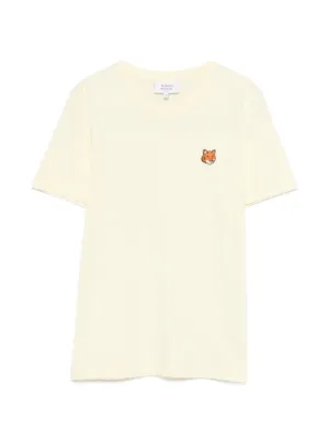 Maison Kitsuné Fox Motif T-shirt | Neutrals | FARFETCH