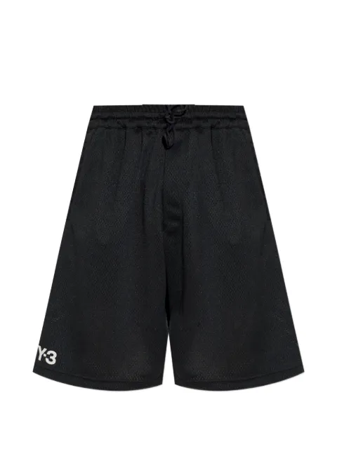 Y-3 logo drawstring shorts