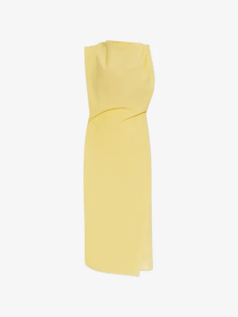 Jacquemus yellow sleeveless dress