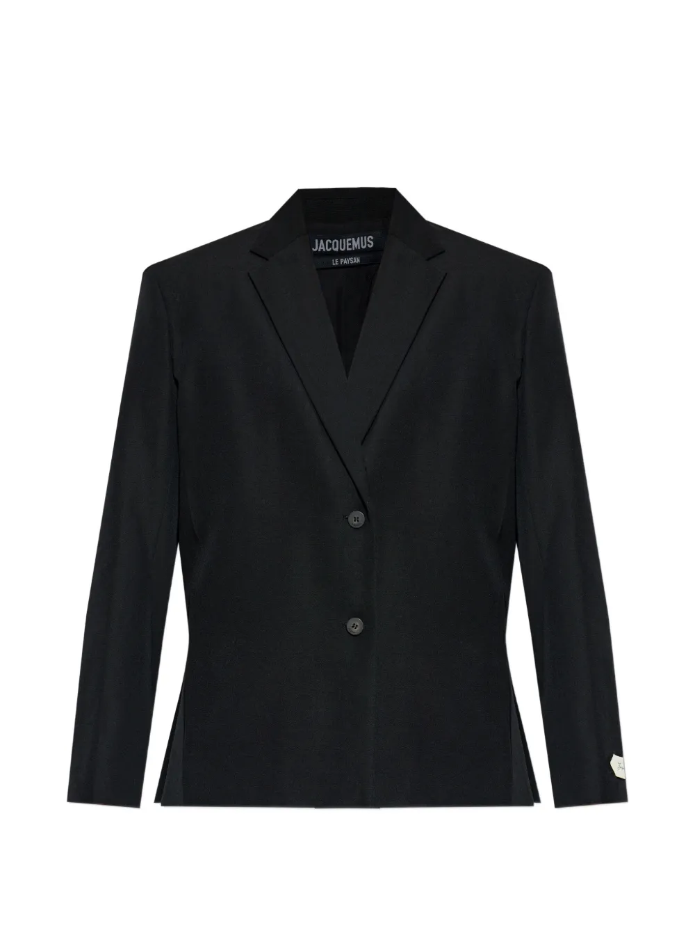 Jacquemus single-breasted wool blazer - Nero
