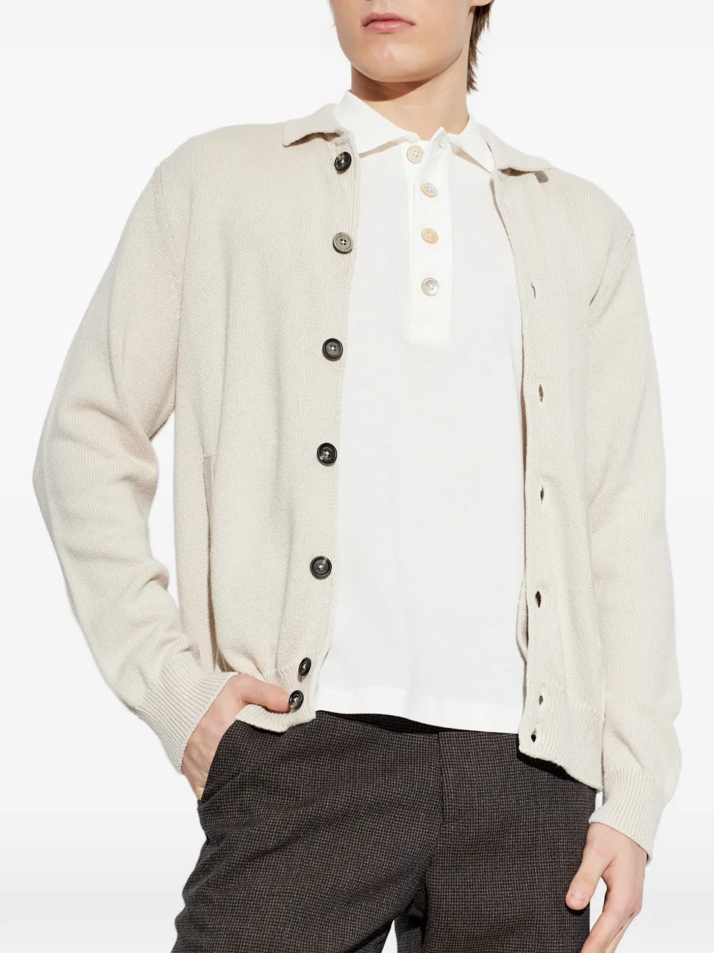 Button Knitted Cardigan