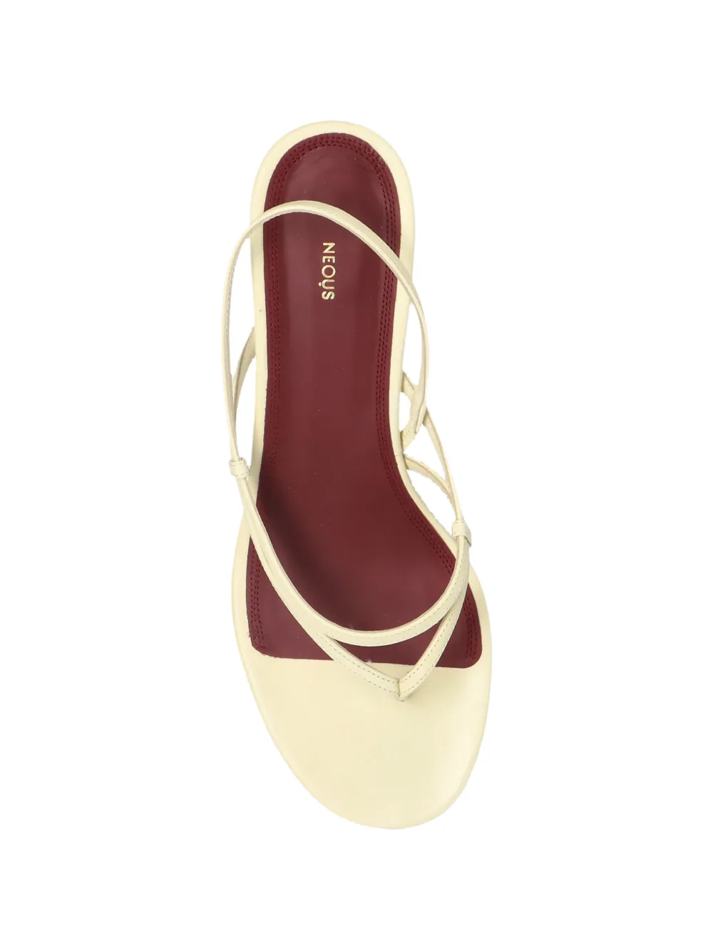 NEOUS Leren sandalen Beige