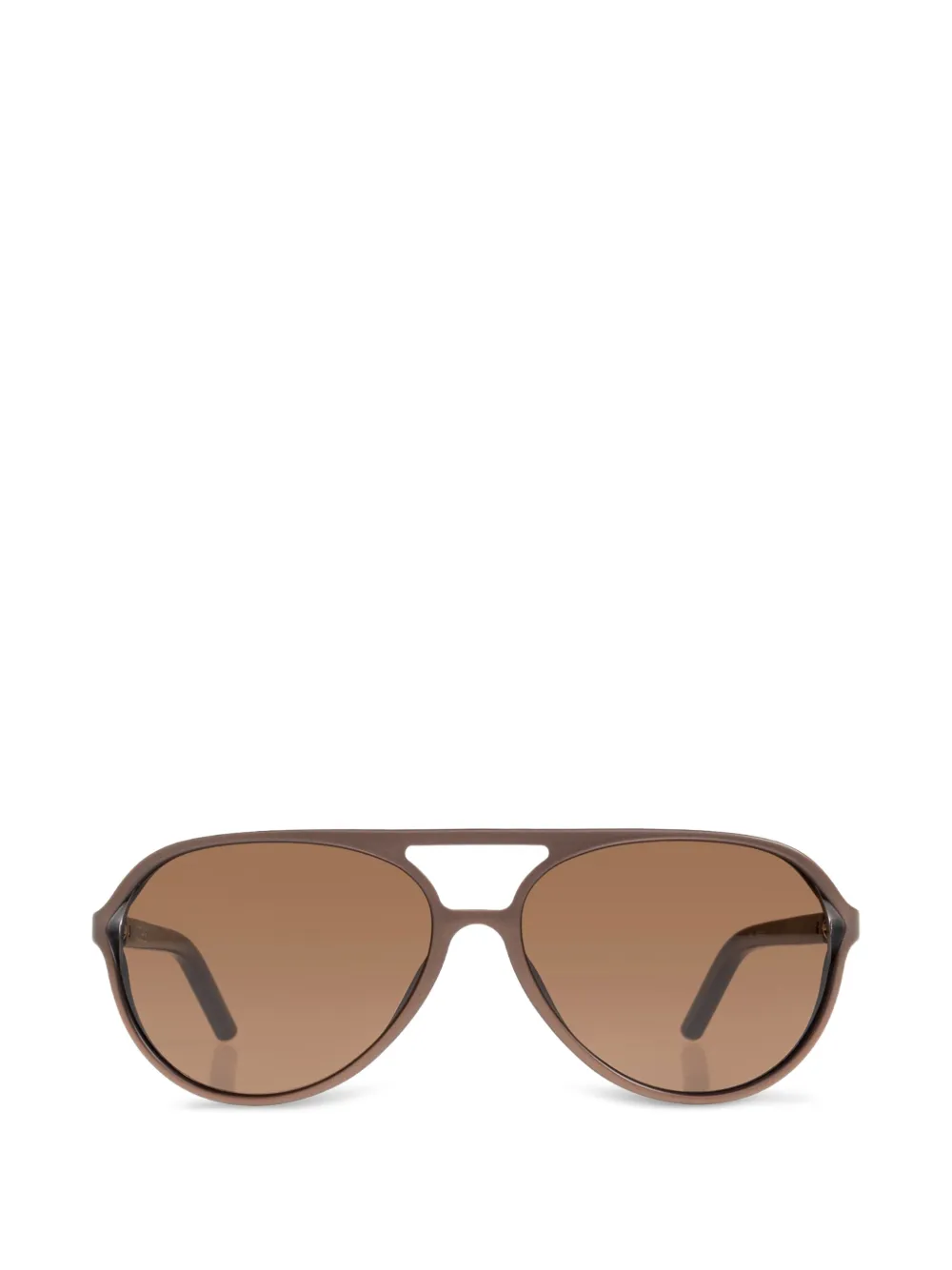 Jacquemus pilot-frame sunglasses - Marrone