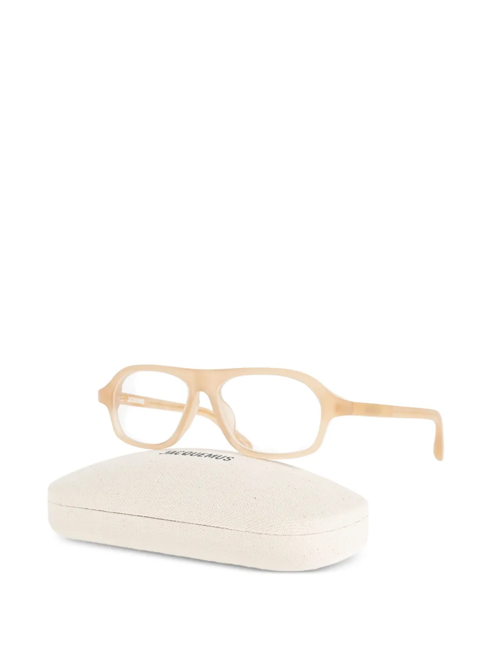  Jacquemus Round-frame Glasses - Neutrals 