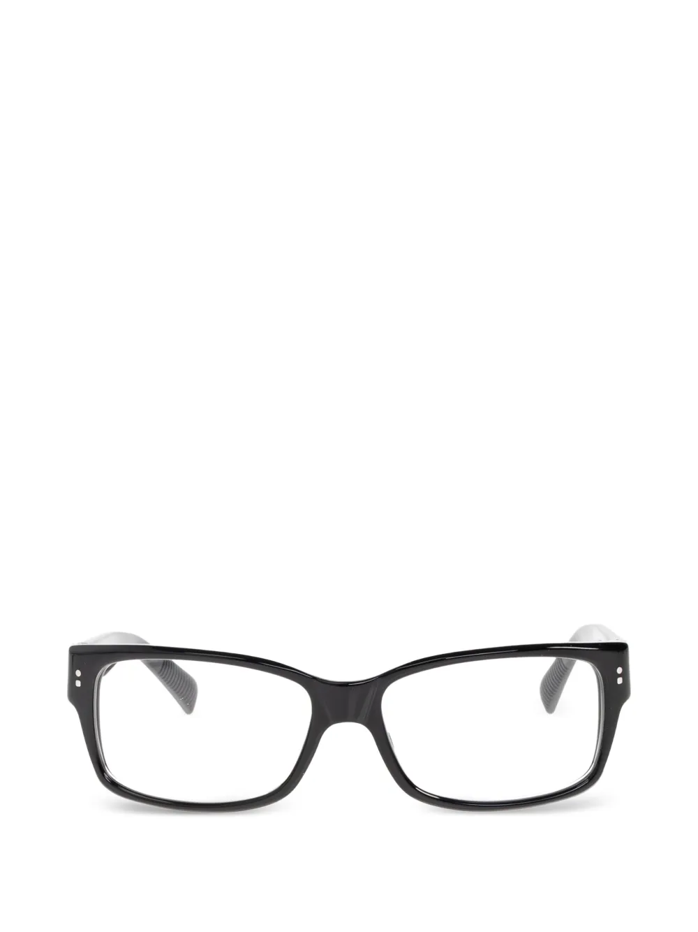 Jacquemus rectangle-frame sunglasses - Nero