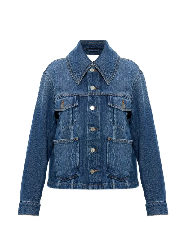 GANNI デニム ジャケット Dark Blue Vintage 【公式通販】