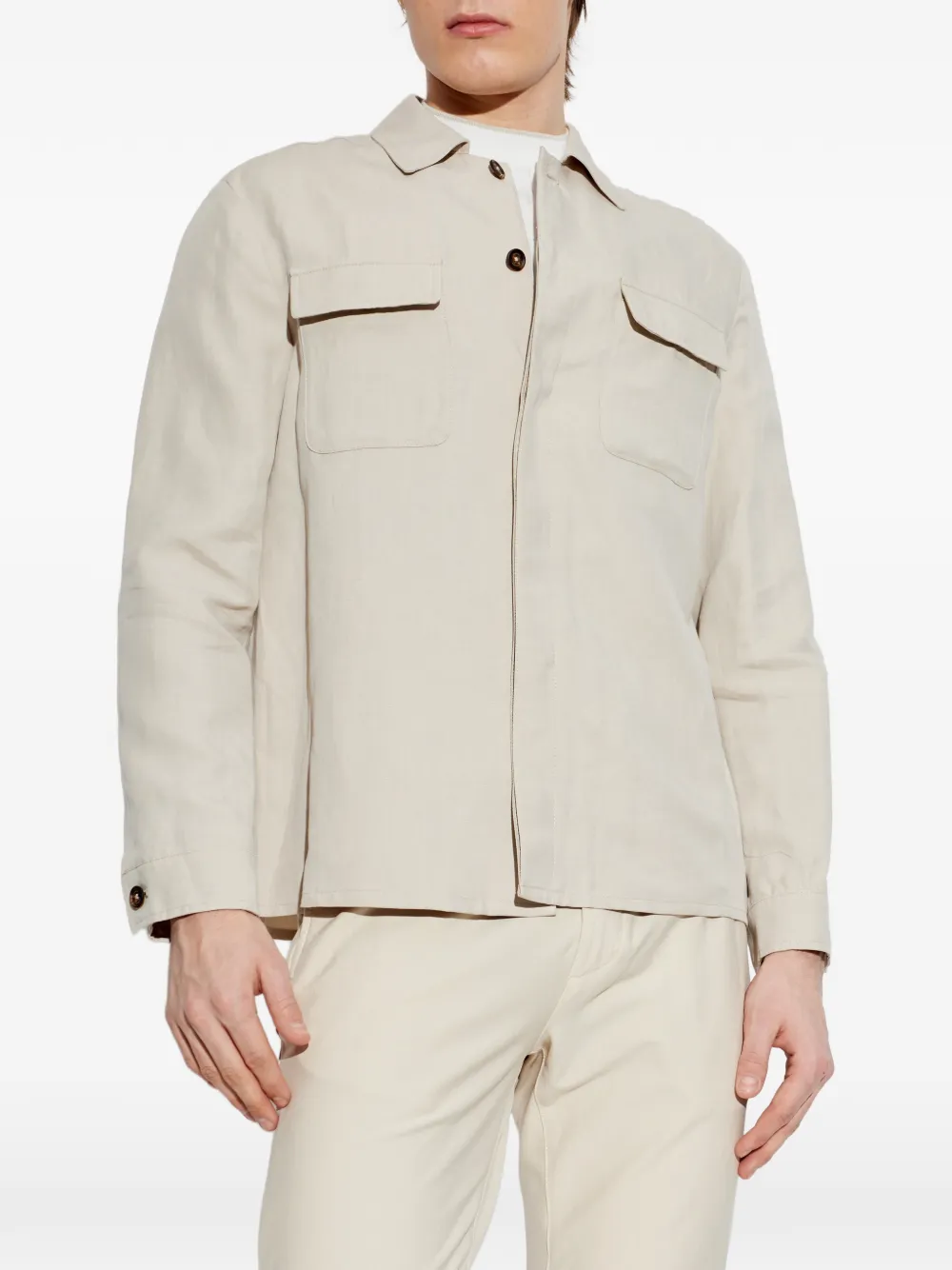Chest-Pockets Jacket
