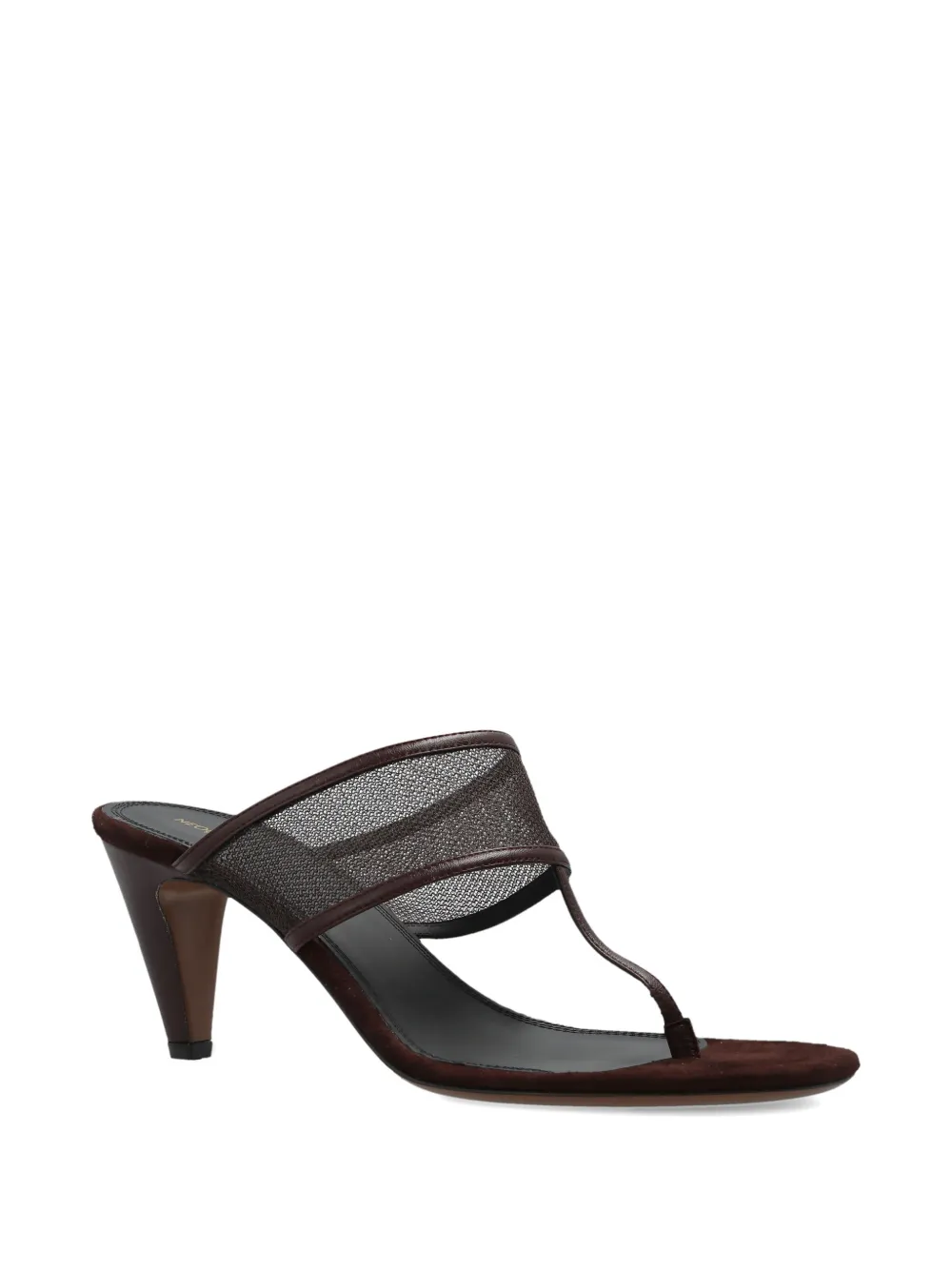 NEOUS Vena sandalen met open neus Bruin