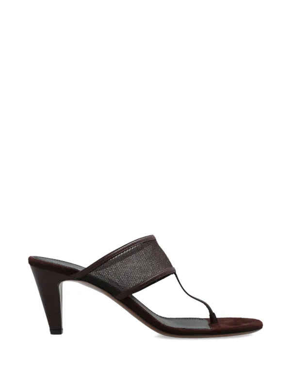 Neous Vena Open-toe Sandals in Brown