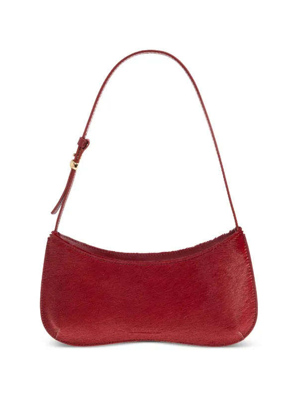 Jacquemus The Bisou Shoulder Bag in Red