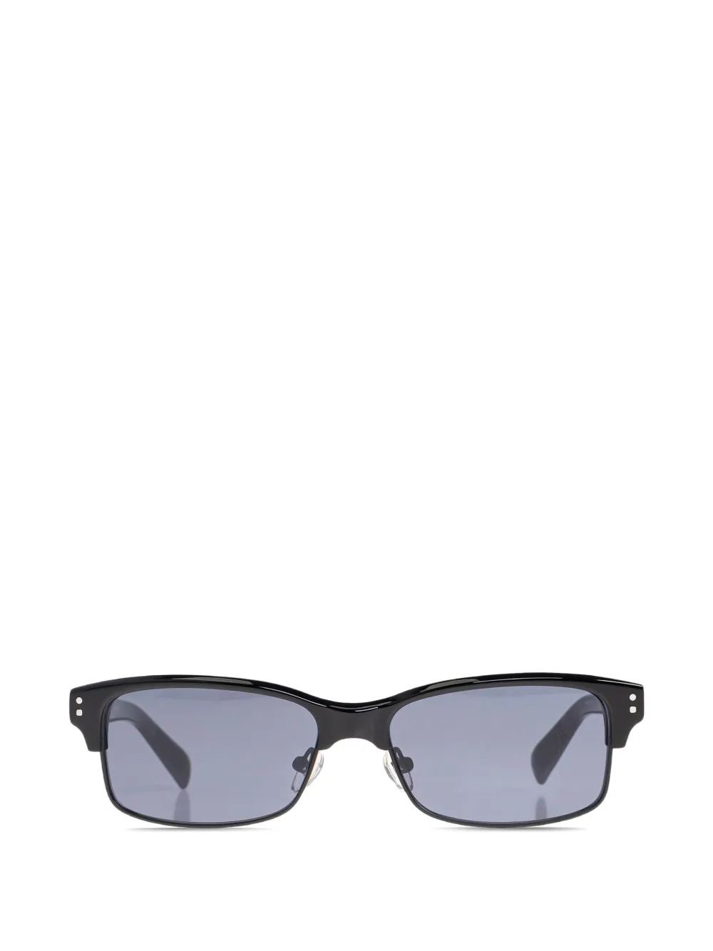 Jacquemus rectangle-frame sunglasses - Nero