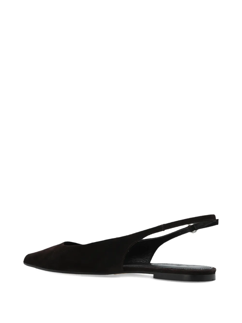 Aeyde Annora pumps met puntige neus Bruin