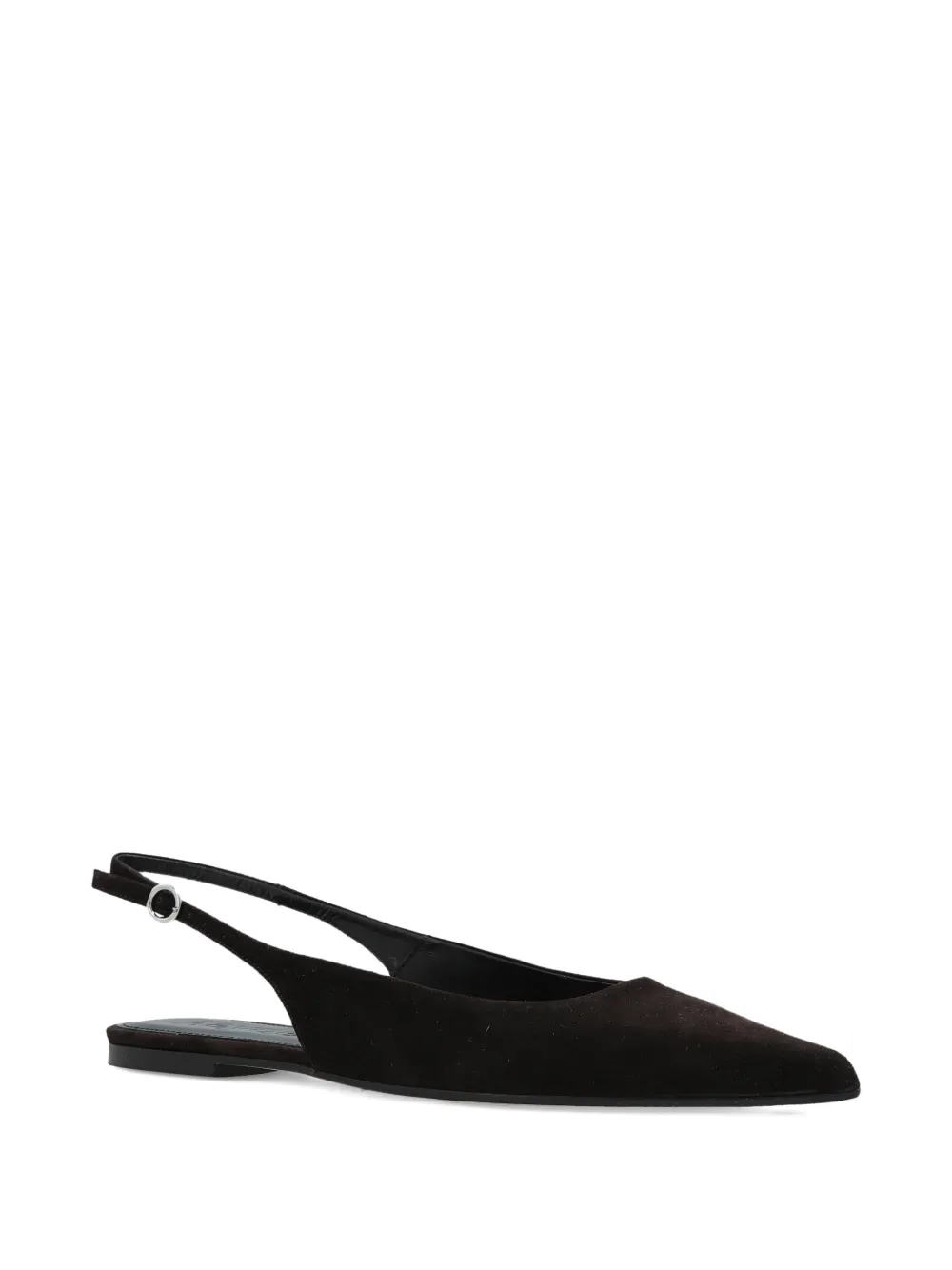 Aeyde Annora pumps met puntige neus Bruin