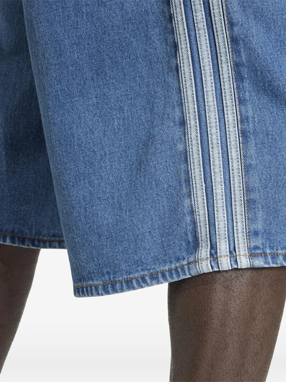 adidas Spijkershorts met zijstreep Blauw