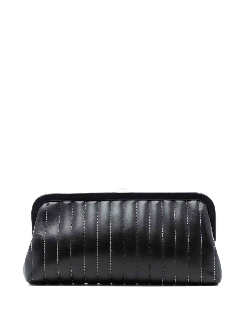 CHANEL Pre-Owned 2005-2006 Quilted Lambskin Mademoiselle Ligne clutch bag - Nero