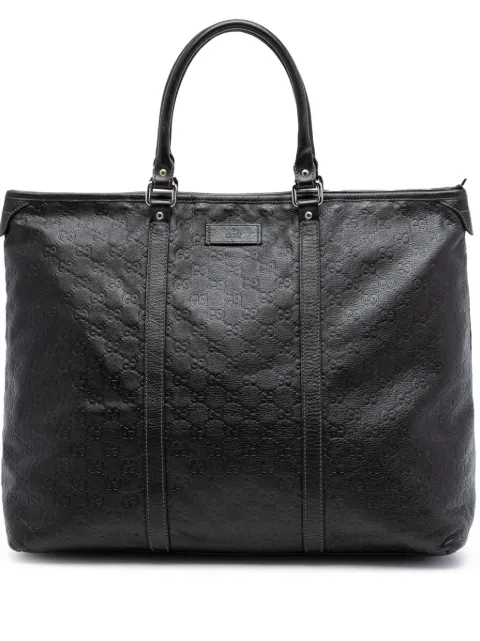 Gucci Pre-Owned 2000-2015 Guccissima Weekender reistas