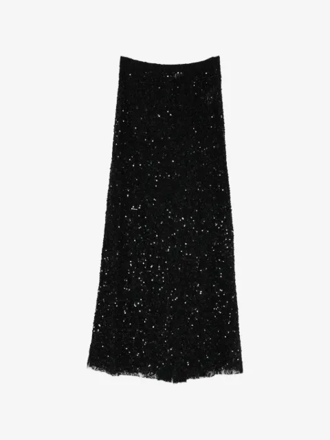P.A.R.O.S.H. sequined maxi skirt