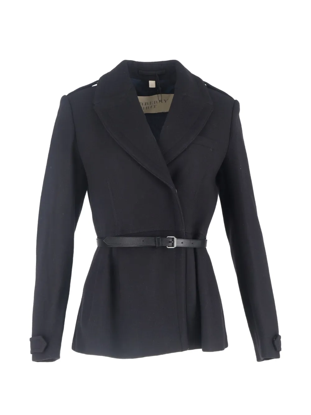 Burberry Pre-Owned Drumleigh belted coat - Nero